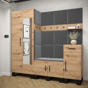 Garderobekast Artin 13 196/200/46 (Artisan Oak/Manila 16) Garderobekast Artin 13 196/200/46 (Artisan Oak/Manila 16)