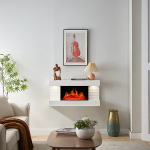 Elektrische haard BALDERIA Ida ñ Wandhaard – Wit Elektrische haard BALDERIA Ida ñ Wandhaard – Wit