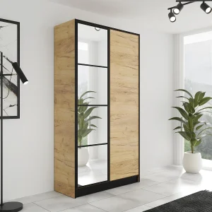 Draaideurkast EDEN – 2 Deuren – Model 1 – Eik Craft Goud Draaideurkast EDEN – 2 Deuren – Model 1 – Eik Craft Goud