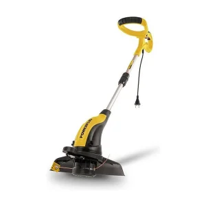 Elektrische bosmaaier POWERPLUS 400W, nylon draad 10m, snijbreedte 270mm, telescopische steel 110-130cm, ergonomische handgreep