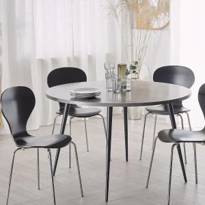 Eettafel ODEON Grijs beton-effect 120 cm 120 cm Eettafel ODEON Grijs beton-effect 120 cm 120 cm