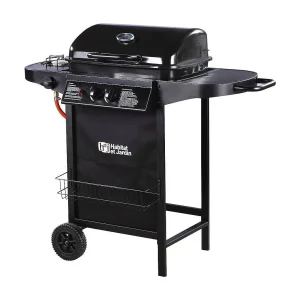 Gas BBQ gasbarbecue barbecue "Party 3" – 3 branders waarvan 1 zijbrander – 9,38 kW – Zwart Gas BBQ gasbarbecue barbecue "Party 3" – 3 branders waarvan 1 zijbrander – 9,38 kW – Zwart