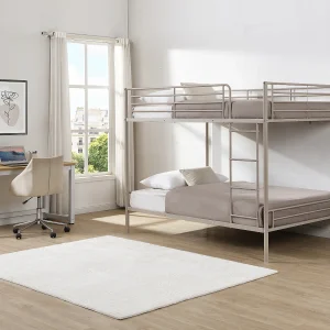 Stapelbed 2 x 120 x 190 cm beige – DUOTIS II