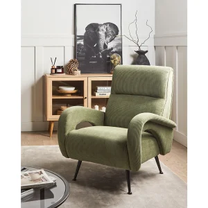 Fauteuil SVALOV Corduroy Groen