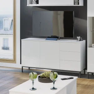 Dressoir 150 cm Dallas – Mat Wit Dressoir 150 cm Dallas – Mat Wit