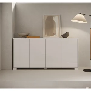 Dressoir met 4 deuren 172x40x83 glanzende wit Lumina Dressoir met 4 deuren 172x40x83 glanzende wit Lumina