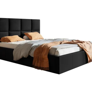 Emporius gestoffeerd bed 180 x 200 Fado – tweepersoonsbed met opbergruimte – fluweel Zwart (Jasmine 100) Emporius gestoffeerd bed 180 x 200 Fado – tweepersoonsbed met opbergruimte – fluweel Zwart (Jasmine 100)