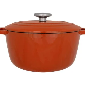 Geëmailleerde Gietijzeren Braadpan COSY & TRENDY FONTESTIC Ø24 cm 4,6 L Voor Alle Vuursoorten Inductie – Kleur Roest Geëmailleerde Gietijzeren Braadpan COSY & TRENDY FONTESTIC Ø24 cm 4,6 L Voor Alle Vuursoorten Inductie – Kleur Roest
