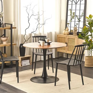 Eettafel BOCA Lichtbruin 90 cm 90 cm Eettafel BOCA Lichtbruin 90 cm 90 cm