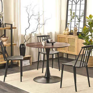 Eettafel BOCA Donkerbruin 90 cm 90 cm Eettafel BOCA Donkerbruin 90 cm 90 cm