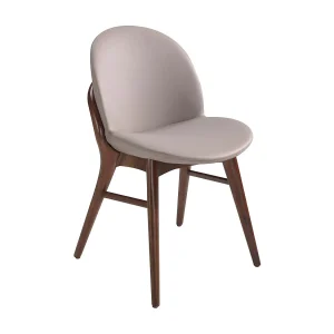 Eetkamerstoel bekleed met ecoleder en essenhouten onderstel 4107 ANGEL CERDA Eetkamerstoel bekleed met ecoleder en essenhouten onderstel 4107 ANGEL CERDA
