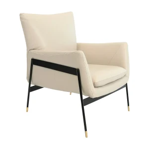 Fauteuil met grijze koeienhuid bekleed 5042 ANGEL CERDA Fauteuil met grijze koeienhuid bekleed 5042 ANGEL CERDA