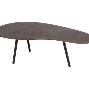 Gepeto bruine aluminium drop salontafel L 120 cm Gepeto bruine aluminium drop salontafel L 120 cm