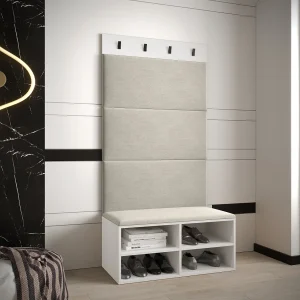 Garderobeset Miro 2 184/84/42 (Wit/Manila 02) Garderobeset Miro 2 184/84/42 (Wit/Manila 02)
