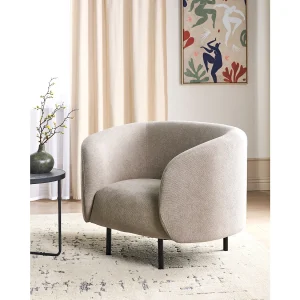 Fauteuil Taupe LOEN