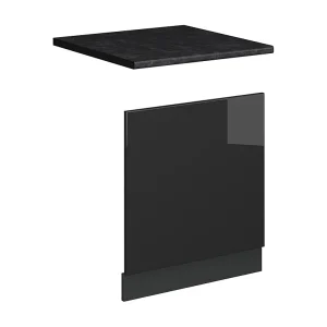 Frontpaneel antraciet hoogglans 60×1.6×67.4 fame-line