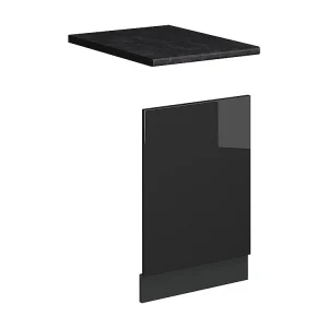 Frontpaneel antraciet hoogglans 45×1.6×67.4 fame-line Frontpaneel antraciet hoogglans 45×1.6×67.4 fame-line