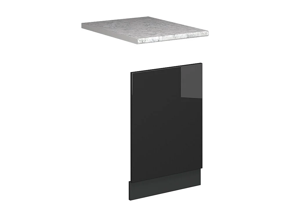 Frontblende anthrazit hochglanz 45x1.6x67.4 fame-line