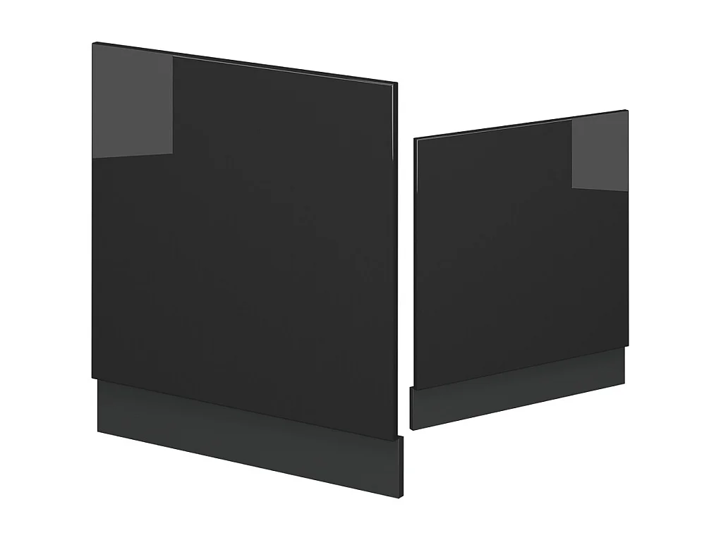 Frontblende anthrazit hochglanz 60x1.6x67.4 fame-line