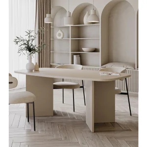 Eettafel 190×100 cm – rechthoekig – kasjmiergrijs – PIANO Eettafel 190×100 cm – rechthoekig – kasjmiergrijs – PIANO