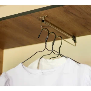 Driedelige kledingkast ROJ 3D – Eiken Craft Goud Driedelige kledingkast ROJ 3D – Eiken Craft Goud