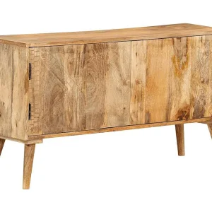 Dressoir 110x30x60 cm massief mangohout
