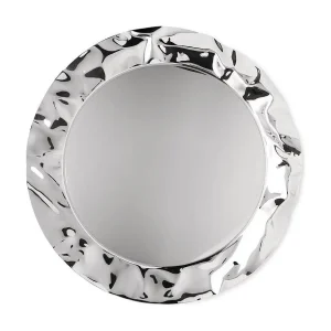 FOIX, Rond dienblad van verchroomd staal, Alessi
