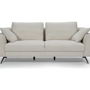 Driezitsbank Detroit van stof – beige Driezitsbank Detroit van stof – beige