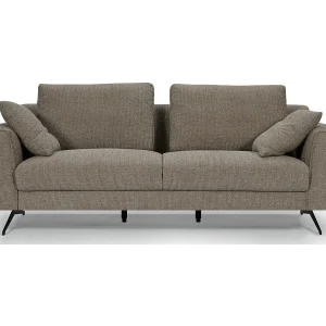 Driezitsbank Detroit van stof – bruin Driezitsbank Detroit van stof – bruin
