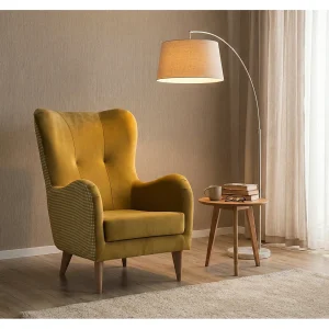 Elegante relaxfauteuil met gevormde zitting en rugleuning. Elegante relaxfauteuil met gevormde zitting en rugleuning.