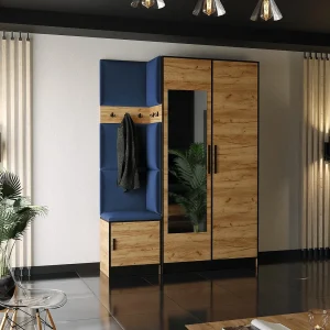 Garderobe ROJ 13 eiken craft goud + blauw Garderobe ROJ 13 eiken craft goud + blauw