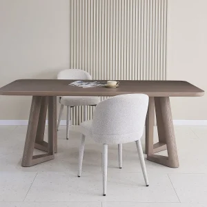 Eettafel 200 x 100 cm – walnootfineer – ALISSER Eettafel 200 x 100 cm – walnootfineer – ALISSER
