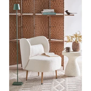 Fauteuil OTSBY II met kussen Bouclé Crème Fauteuil OTSBY II met kussen Bouclé Crème