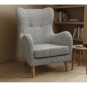 Elegante relaxfauteuil met gevormde zitting en rugleuning. Elegante relaxfauteuil met gevormde zitting en rugleuning.