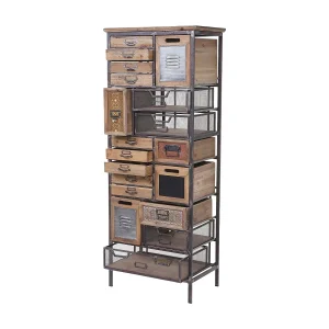 Apothekerskast MCW-A43 Massief sparrenhout