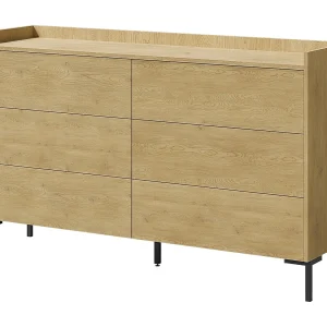 Dressoir met lades Liam 6S 150 Cremona Eiken Dressoir met lades Liam 6S 150 Cremona Eiken