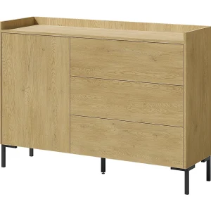 Dressoir met lades Liam 1D3S 125 Cremona Eiken Dressoir met lades Liam 1D3S 125 Cremona Eiken