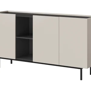 Dressoir Noel 3D 165 Kasjmier / Zwart