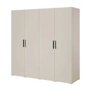 Draaideurkast Napoli 4D 200 Kasjmier (zwarte of gouden handgreep) Draaideurkast Napoli 4D 200 Kasjmier (zwarte of gouden handgreep)