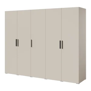 Draaideurkast Napoli 5D 250 Kasjmier (zwarte of gouden handgreep) Draaideurkast Napoli 5D 250 Kasjmier (zwarte of gouden handgreep)