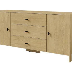 Dressoir met lades Ethan 2D3S 160 Cremona Eiken Dressoir met lades Ethan 2D3S 160 Cremona Eiken