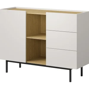 Dressoir met lades Noel 1D3S 120 Kasjmier / Cremona Eiken