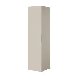 Draaideurkast met planken Napoli 1D 50 Kasjmier (zwarte of gouden handgreep) Draaideurkast met planken Napoli 1D 50 Kasjmier (zwarte of gouden handgreep)