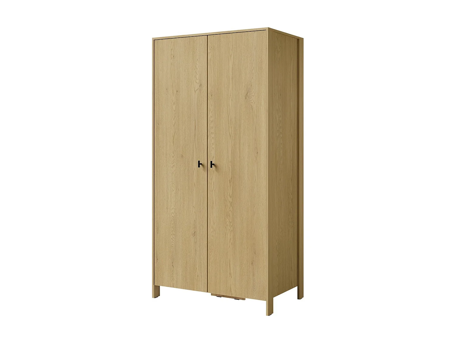 Draaideurkast Ethan 2D 100 Cremona Eiken