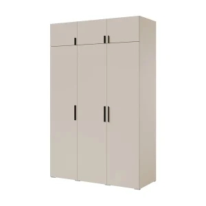 Draaideurkast met opzetkast Napoli 3D 150 Kasjmier (zwarte of gouden handgreep) Draaideurkast met opzetkast Napoli 3D 150 Kasjmier (zwarte of gouden handgreep)