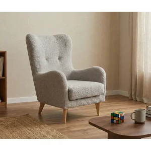 Elegante relaxfauteuil met gevormde zitting en rugleuning. Elegante relaxfauteuil met gevormde zitting en rugleuning.