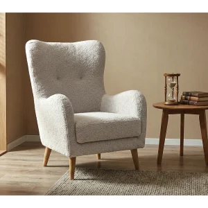 Elegante relaxfauteuil met gevormde zitting en rugleuning. Elegante relaxfauteuil met gevormde zitting en rugleuning.