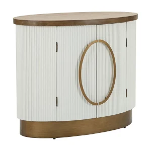 Dressoir VKH28, Wit, 79x48x67 cm, Kendra Home