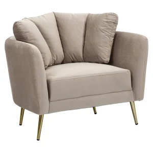 Fauteuil VKH325, Grijs, 88x77x74 cm, Kendra Home Fauteuil VKH325, Grijs, 88x77x74 cm, Kendra Home