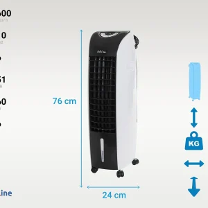 Energiebesparende verdampingsairconditioner met afstandsbediening Energiebesparende verdampingsairconditioner met afstandsbediening